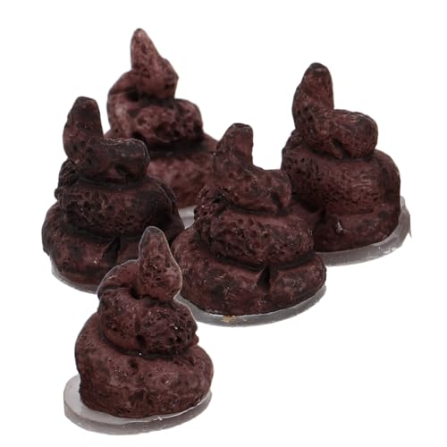 MUSISALY 5st Simulation Poop Kinderkot-Modell Lustige Gefälschte Poop Party- -streich Poop- Gefälschtes Kotspielzeug Süße Poop-Modelle Light Brown Harz MUSISALY 5st Simulation Poop Kinderkot-Modell Lustige Gefälschte Poop Party- -streich Poop- Gefälschtes Kotspielzeug Süße Poop-Modelle Light Brown Harz von MUSISALY