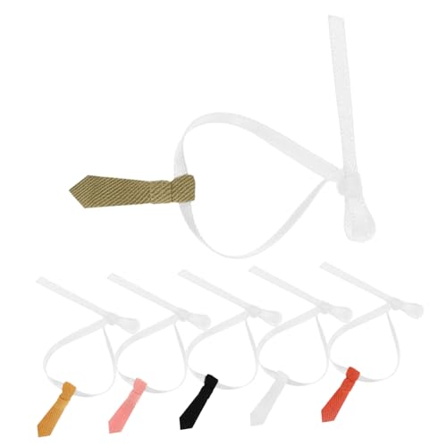 MUSISALY Puppenhaus Fliegen Set 6 Stück Mini Krawatten Bjd Mode Accessoires Material Passend Für 12cm Puppen MUSISALY Puppenhaus Fliegen Set 6 Stück Mini Krawatten Bjd Mode Accessoires Material Passend Für 12cm Puppen von MUSISALY