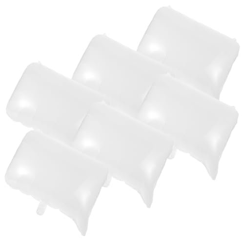 MUSISALY 6 Stücke Weiß Rechteckigen Beschreibbaren Luftballons Party Dekorationen Aufblasbare Hängenden Luftballons Für Geburtstag Hochzeit Graduation Party Supplies von MUSISALY