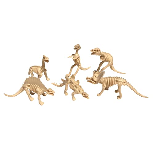 MUSISALY 6Stücke Dinosaurier Skelett Modellspielzeug für Teiliges aus Kunststoff Fördert Vorstellungskraft und Bildung für Dino Geburtstagsfeiern Sicheres MUSISALY 6Stücke Dinosaurier Skelett Modellspielzeug für Teiliges aus Kunststoff Fördert Vorstellungskraft und Bildung für Dino Geburtstagsfeiern Sicheres von MUSISALY