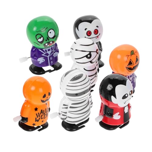MUSISALY 7 Stück Teiliges Halloween Wind Up aus Sichere Runde Kanten Lustige Gehende Figuren Partygeschenk und Dekoration für Freunde MUSISALY 7 Stück Teiliges Halloween Wind Up aus Sichere Runde Kanten Lustige Gehende Figuren Partygeschenk und Dekoration für Freunde von MUSISALY