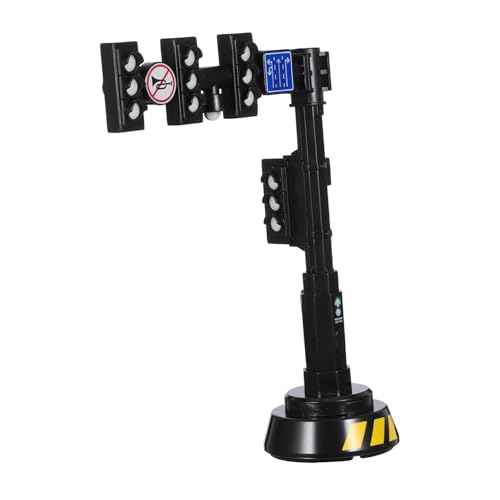 MUSISALY Ampelspielzeug Für Kinder Mit Lichtern Und Geräuschen, Simulation Eines Ampelmodells Für Die Früherziehung Und Rollenspiele, DIY-szenendekor von MUSISALY