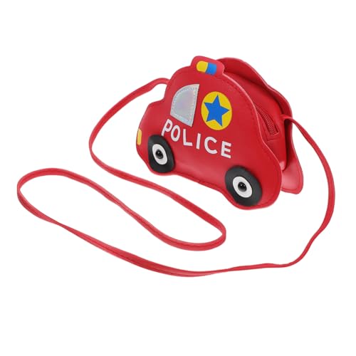 MUSISALY Auto Crossbody Bag Rote Fashion Schultertasche Langlebig Kleine Aufbewahrungstasche Für Rollenspiele Und Alltag Jungen Mädchen von MUSISALY