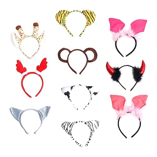 MUSISALY Cartoon Tier üsch Haarreif Cosplay Kostü Kopfbedeckung Party Zubehör Gemischte Stile Lustige Haarbänder Für Und Erwachsene Ideal Für Halloween Und Themenpartys MUSISALY Cartoon Tier üsch Haarreif Cosplay Kostü Kopfbedeckung Party Zubehör Gemischte Stile Lustige Haarbänder Für Und Erwachsene Ideal Für Halloween Und Themenpartys von MUSISALY