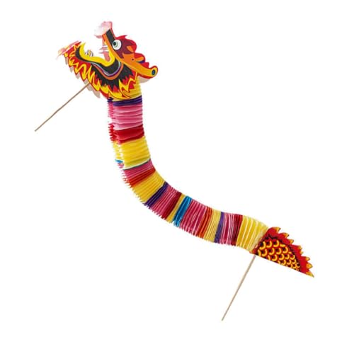 MUSISALY Papier-drachen-dekoration Für Chinesische Neujahr Drachenornament Foto-requisit Festliches Spielzeug Für Einzigartige Feiern von MUSISALY