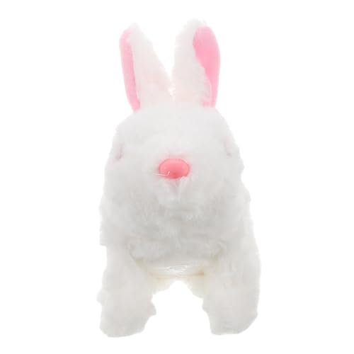 MUSISALY Elektrisches Plüsch Kaninchen mit Leuchtaugen Interaktives Hüpfendes Hasenspielzeug für Lebensechter Weißer Bunny ohne Batterien Ostergeschenk für Tierliebende Mädchen und Jungen MUSISALY Elektrisches Plüsch Kaninchen mit Leuchtaugen Interaktives Hüpfendes Hasenspielzeug für Lebensechter Weißer Bunny ohne Batterien Ostergeschenk für Tierliebende Mädchen und Jungen von MUSISALY