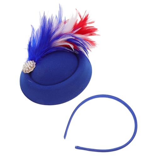 MUSISALY Fascinator-hut Im Französischen Stil: Fascinator-stirnband Mit Federdetails – Haarschmuck Für Brauthochzeiten – Party-kopfbedeckung Für Teepartys von MUSISALY