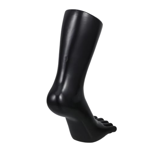 MUSISALY Schaufensterpuppe Für Weibliche Füße 5-zehen-design Schuh- Und Socken-ausstellungsständer Tragbare Plastikattrappe Für Einzelhandel Fotografie Heimgebrauch von MUSISALY