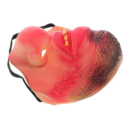 MUSISALY Lustiges Brot Halbgesicht Halloween Mascarade Schelmisches Partyzubehör Gruselige Kostüme MUSISALY Lustiges Brot Halbgesicht Halloween Mascarade Schelmisches Partyzubehör Gruselige Kostüme von MUSISALY
