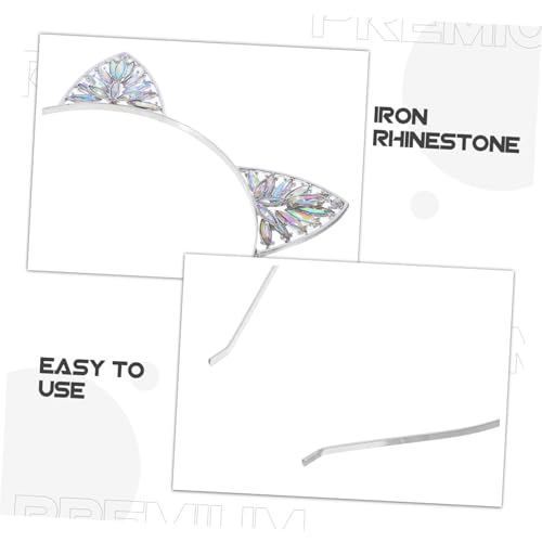 MUSISALY Katzenohren Stirnband mit Funkelnden Strasssteinen Leichtes Bequemes Haarschmuck accessoire für Karneval Fasching Halloween und Modische Alltagsszenen MUSISALY Katzenohren Stirnband mit Funkelnden Strasssteinen Leichtes Bequemes Haarschmuck accessoire für Karneval Fasching Halloween und Modische Alltagsszenen von MUSISALY