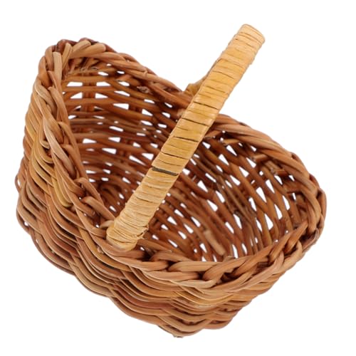 MUSISALY Kleiner Korb Aus Rattan Weidenkorb Kleiner Holzkorb Blumengriff Picknickkorb Mit Tisch Obstkorb Aus Rattan Mini-obstkorb Gewobener Korb Süßigkeitenkorb Für Die Hochzeit Light Brown MUSISALY Kleiner Korb Aus Rattan Weidenkorb Kleiner Holzkorb Blumengriff Picknickkorb Mit Tisch Obstkorb Aus Rattan Mini-obstkorb Gewobener Korb Süßigkeitenkorb Für Die Hochzeit Light Brown von MUSISALY