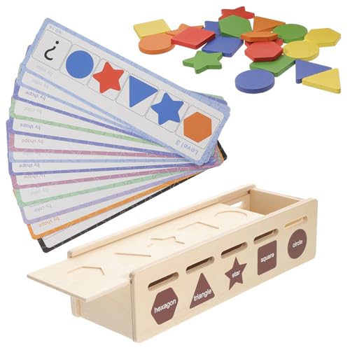 MUSISALY Kompakter Holzformensorter Für Lernspielzeug Zur Der Hand Augen Koordination Und Farb Sowie Formenerkennung Ideal Für 2 Jährige Pädagogisches Für Kleine MUSISALY Kompakter Holzformensorter Für Lernspielzeug Zur Der Hand Augen Koordination Und Farb Sowie Formenerkennung Ideal Für 2 Jährige Pädagogisches Für Kleine von MUSISALY
