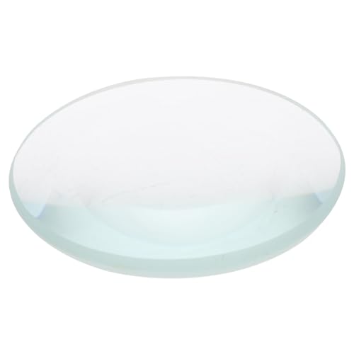 MUSISALY Doppelkonvexe Glaslinse Mit 50 Mm Durchmesser 100 Mm Brennweite Optiklabor-Werkzeug Lehrwissenschaftliche Ausrüstung von MUSISALY