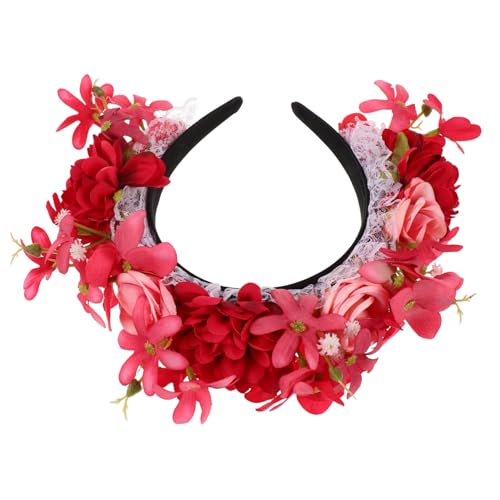 MUSISALY Künstlicher Blumenkranz für Damen und Mädchen Ethnisches Design für Halloween Partys und Fotorequisiten Leicht und Bequem für Verschiedene Anlässe MUSISALY Künstlicher Blumenkranz für Damen und Mädchen Ethnisches Design für Halloween Partys und Fotorequisiten Leicht und Bequem für Verschiedene Anlässe von MUSISALY