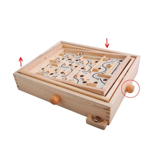 MUSISALY Labyrinth Puzzles Perlen dekompressionsspielzeug für gedultsspielzeug für Pädagogisches für Labyrinth aus Holzperlen Labyrinth Ball Hölzern MUSISALY Labyrinth Puzzles Perlen dekompressionsspielzeug für gedultsspielzeug für Pädagogisches für Labyrinth aus Holzperlen Labyrinth Ball Hölzern von MUSISALY