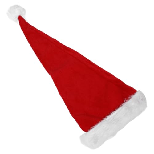 MUSISALY Weihnachtsmütze Weihnachtsmannmütze Festliche Partymütze Für Jungen Und Mädchen Weiches Material Accessoire Für Kostüme MUSISALY Weihnachtsmütze Weihnachtsmannmütze Festliche Partymütze Für Jungen Und Mädchen Weiches Material Accessoire Für Kostüme von MUSISALY
