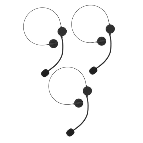 MUSISALY 3stücke Cosplay Mikrofon Headset Requisiten Für Kostümpartys Halloween Und Bühnenauftritte Authentisches Zubehör Für Und Karnevalsfeiern von MUSISALY
