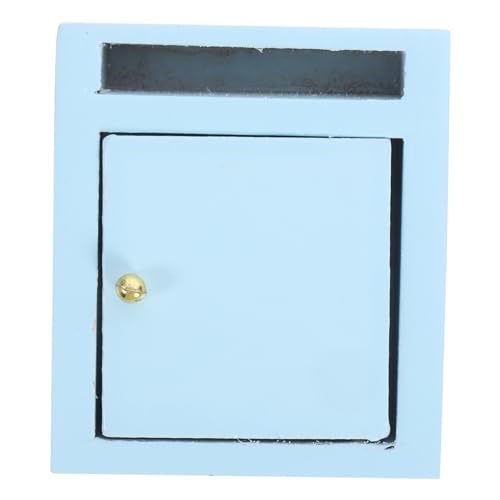 MUSISALY Mini-puppenhaus-briefkasten Mini-hausmöbelmodell Mini-hausbriefkasten Mini Briefkasten Briefkasten Mini-postfächer Briefkasten Zur Dekoration Sky-Blue Hölzern MUSISALY Mini-puppenhaus-briefkasten Mini-hausmöbelmodell Mini-hausbriefkasten Mini Briefkasten Briefkasten Mini-postfächer Briefkasten Zur Dekoration Sky-Blue Hölzern von MUSISALY