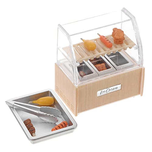 MUSISALY Puppenhaus Spielzeugset Kinderküche Lebensmittel Schrank Für Puppenhaus Backwaren Schrank Mit Zubehör Für Doll House Cabinet Für Kreative Spielwelten MUSISALY Puppenhaus Spielzeugset Kinderküche Lebensmittel Schrank Für Puppenhaus Backwaren Schrank Mit Zubehör Für Doll House Cabinet Für Kreative Spielwelten von MUSISALY