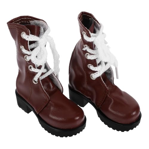 MUSISALY Miniatur Puppenschuhe Doll Decorative Shoes aus Robustem Strapazierfähige Mini Schuhe für Puppenhaus Deko und Kostüm als Spielzeugzubehör und Winterstiefel von MUSISALY