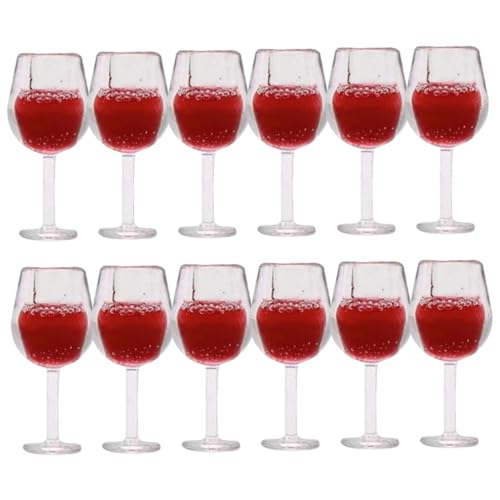 MUSISALY Trinkbecher Kinder Puppen-weinbecher-Modell Miniatur Rotweingläser Für Puppenhaus Realistische Resin Mini Weinbecher Dekorationszubehör Für Miniatur Szenen Und Spielzeugfiguren MUSISALY Trinkbecher Kinder Puppen-weinbecher-Modell Miniatur Rotweingläser Für Puppenhaus Realistische Resin Mini Weinbecher Dekorationszubehör Für Miniatur Szenen Und Spielzeugfiguren von MUSISALY