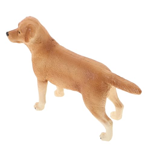 MUSISALY Modellhund Für Kinder Miniatur-welpenfiguren Kleine Hundefiguren Mini-hundefiguren Labrador-hundefiguren Realistische Hunde-actionfigur Welpe Hund Kuchendeckel Tiere Figur Plastik von MUSISALY