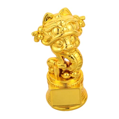 MUSISALY Schlangenfigur Trophäe Für Das Chinesische Neujahrsdekor Schlangenstatue Aus Kunstharz Auszeichnung Dekoration Für Das Home-Office von MUSISALY