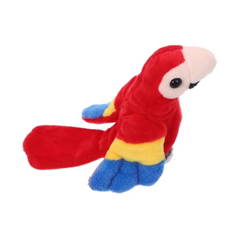 MUSISALY Mini-papagei-fingerpuppe Authentisches Tier-handpuppenspielzeug Für Jungen Und Mädchen Geschichtenerzählen Und Rollenspiele von MUSISALY