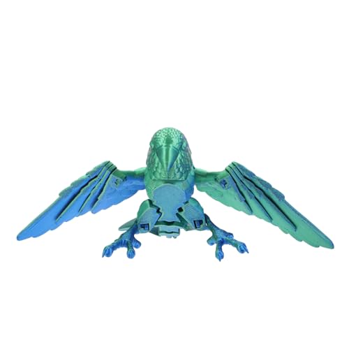 MUSISALY Realistischer 3D -Gedruckter Papagei -Figur Süßes Vogelmodell Flexibler Tierspielzeug Plastik -plastikpapagei Mit Beweglichen Flügeln Artikulierter Vogelstatue Für Die MUSISALY Realistischer 3D -Gedruckter Papagei -Figur Süßes Vogelmodell Flexibler Tierspielzeug Plastik -plastikpapagei Mit Beweglichen Flügeln Artikulierter Vogelstatue Für Die von MUSISALY