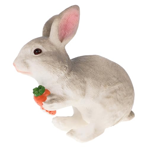 MUSISALY Realistische Tiere Figuren Kleine Tiere Figuren Realistisches Tiermodell Dekorative Tierfigur Hase Aus Soft Mit Füllung Niedliche Deko Für Kinderzimmer Und Lebensechte Dekofigur Für Zuhause von MUSISALY
