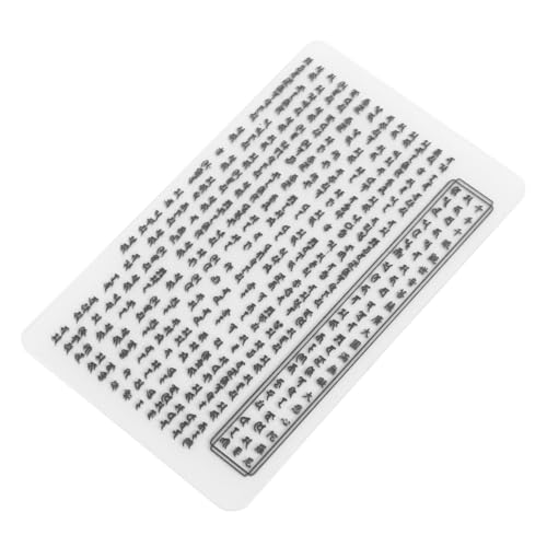 MUSISALY Sanskrit -Karte Feng-Shui- Feng-Shui-Karte Feng-Shui-schutzkarte Chinesische Karte Buddha-Karten- Buddha- -Karte Feng Shui Amulettkarte Transparent PVC MUSISALY Sanskrit -Karte Feng-Shui- Feng-Shui-Karte Feng-Shui-schutzkarte Chinesische Karte Buddha-Karten- Buddha- -Karte Feng Shui Amulettkarte Transparent PVC von MUSISALY