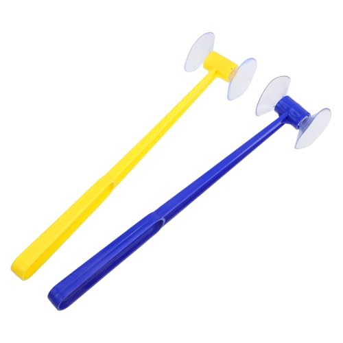 MUSISALY 2 Stück Saugnapf-Hammer-Spielzeug Kunststoff Doppelseitige Saugscheiben Für Kinder Partygeschenke MUSISALY 2 Stück Saugnapf-Hammer-Spielzeug Kunststoff Doppelseitige Saugscheiben Für Kinder Partygeschenke von MUSISALY
