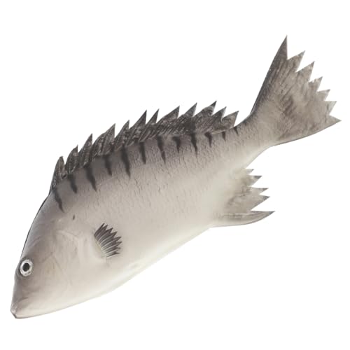 MUSISALY Simulationstiermodell, Realistisches Fischspielzeug, Interaktives Fischspielzeug, Partygeschenke, Simulationsfischfigur, Simulationstierfiguren, Spielzeugfisch von MUSISALY