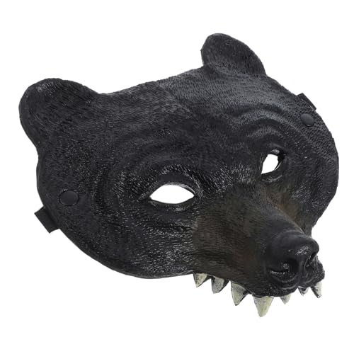 MUSISALY Karneval Maske Bärenmaske Für Kostümparty Cosplay Und Mardi Gras Lustige Tiermaske Für Erwachsene Und Ideal Für Kostü Accessoires Und Festliche Anlässe von MUSISALY