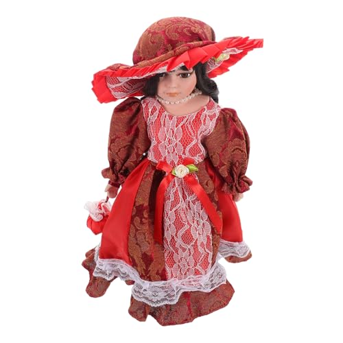 MUSISALY Viktorianische Puppenfigur, Exquisite Keramikpuppe, Heimornamente, Sammlerfigur, Handgefertigte Puppen, Feiertags-sammelfiguren MUSISALY Viktorianische Puppenfigur, Exquisite Keramikpuppe, Heimornamente, Sammlerfigur, Handgefertigte Puppen, Feiertags-sammelfiguren von MUSISALY