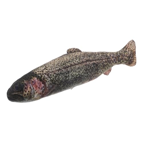MUSISALY Weiches Fisch-plüschtier: Realistisches 3D-plüschkissen Mit Fischmotiv Für Kinder – Bezaubernde Puppendekoration – Niedliches Plüschtier Für Schlafzimmer Und Wohnzimmer MUSISALY Weiches Fisch-plüschtier: Realistisches 3D-plüschkissen Mit Fischmotiv Für Kinder – Bezaubernde Puppendekoration – Niedliches Plüschtier Für Schlafzimmer Und Wohnzimmer von MUSISALY