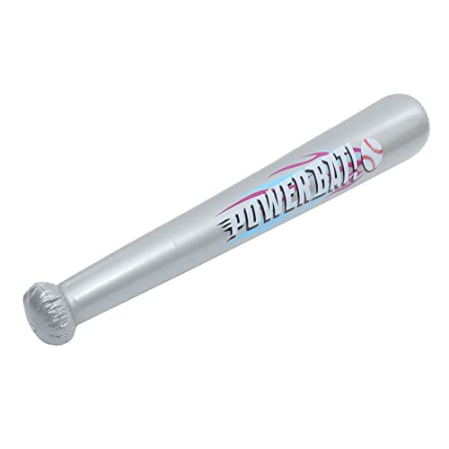 MUSISALY aufblasbarer Baseballschläger für kinderspielzeug Spielrequisiten Dekoration Party federnd Dekorationen Glücklich aufblasbarer Stock Stockmodell PVC Grey von MUSISALY