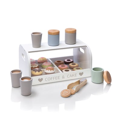 MUSTERKIND® Coffee und Cake Box Vanilla, weiß/mehrfarbig von Musterkind
