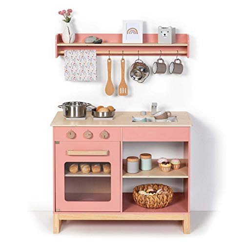 MUSTERKIND Spielküche Magnolia Altrosa/Natur aus Holz MUSTERKIND Spielküche Magnolia Altrosa/Natur aus Holz von MUSTERKIND