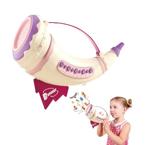 MUSUNFE Fun Voice Toy 30 Soundeffekte, 2 Modi, geeignet für Lungenvolumentraining und Eltern -Kinder -interaktive Geschenke für Kinder über 3 Jahre alt (Rosa) von MUSUNFE