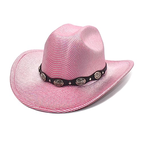 MUUYYI Cowboyhut für Urlaub, Glitzer, Disco, Überraschungsgeschenk für Mädchen, Jungen, Cowgirl-Hut für Karneval, Musikfestival von MUUYYI
