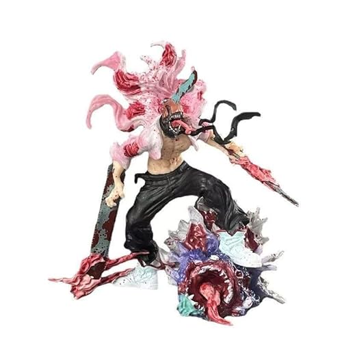 MUXIAOYAN Figur Pochita Schlacht der Fledermäuse PVC-Statue, Festival, Geschenk, Anime-Figur, Sammelfiguren, Kunstfigur, 27 cm MUXIAOYAN Figur Pochita Schlacht der Fledermäuse PVC-Statue, Festival, Geschenk, Anime-Figur, Sammelfiguren, Kunstfigur, 27 cm von MUXIAOYAN