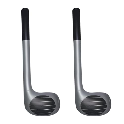 MUYAPAY 2 Stück Lustige Geschenke Aufblasbare Golfschläger, Golf Zubehör Großen Aufblasbarer Kinder Griff, Minigolf Schläger Spielzeug, Golfschläger Aufblasbarer Golf Club Zubehör, Kinder Golfset MUYAPAY 2 Stück Lustige Geschenke Aufblasbare Golfschläger, Golf Zubehör Großen Aufblasbarer Kinder Griff, Minigolf Schläger Spielzeug, Golfschläger Aufblasbarer Golf Club Zubehör, Kinder Golfset von MUYAPAY