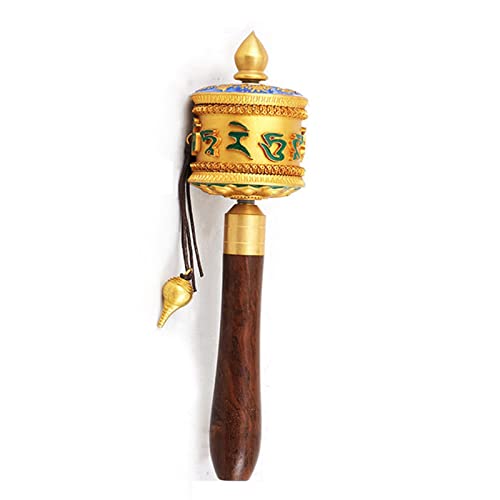 Gebetsrad, buddhistisches Handgebetsrad, handgehaltenes Messing, tibetisches , graviert, Gesang for Meditation, Yoga, ethnischer Stil Gebetsrad, buddhistisches Handgebetsrad, handgehaltenes Messing, tibetisches , graviert, Gesang for Meditation, Yoga, ethnischer Stil von MUZIT