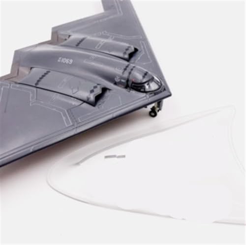MUZIZY Kopieren Sie ein Flugzeugmodell 1/200 für USAF B-2A B2 Esprit Stealth Bomber Flugzeug Metalldruckguss Flugzeug Modell Flugzeug Spielzeug Sammlung von exquisiten Geschenken von MUZIZY