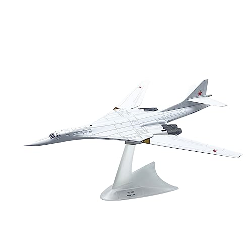 MUZIZY Kopieren eines Modellflugzeugs 1/200 Maßstab für Russland Air Force Tupolev TU-160 Flugzeugmodell Spielzeug Druckguss aus Legierung Flugzeuge, Flugzeuge, exquisite Geschenksammlung von MUZIZY