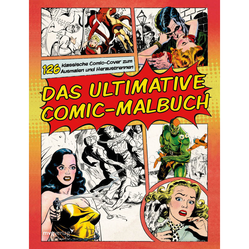 Das ultimative Comic-Malbuch von MVG VERLAG