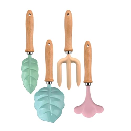 MVKLIW Kinder-Gartenwerkzeug-Set Aus Metall, Sandspielzeug, Kinder-Gartenset, Strandschaufeln, Spielzeug mit Stabilem Holzgriff, Sichere Gartengeräte MVKLIW Kinder-Gartenwerkzeug-Set Aus Metall, Sandspielzeug, Kinder-Gartenset, Strandschaufeln, Spielzeug mit Stabilem Holzgriff, Sichere Gartengeräte von MVKLIW