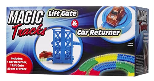 MVS WHOLESALE Amazing Magic Tracks, Lift Gate & Race Car Retourner, Geburtstag, Stocking Filler, Mehrfarbig, 33.17.16, 13-80065 von MVS Wholesale