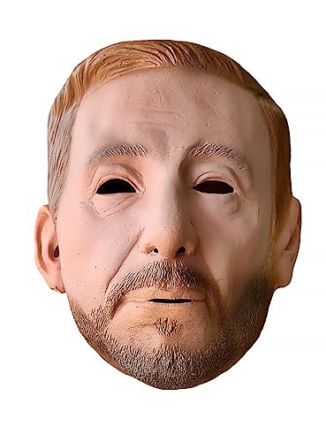MW Christian Lindner Maske Politiker-Maske - Verkleidung für Karneval, Halloween, Wahl-Party oder politischer Aschermittwoch von MW